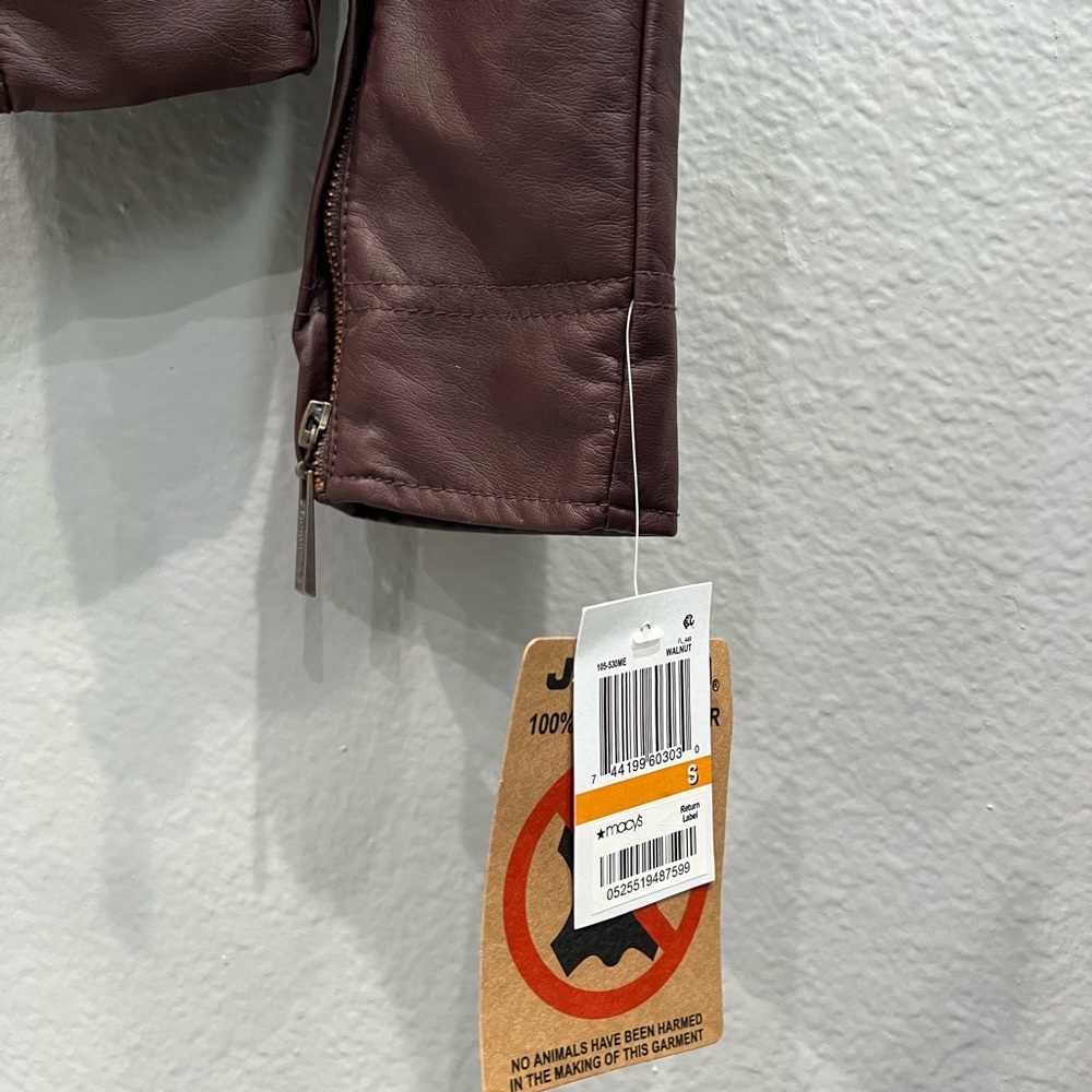 Jou Jou Faux Leather Jacket - Picture 2 of 9